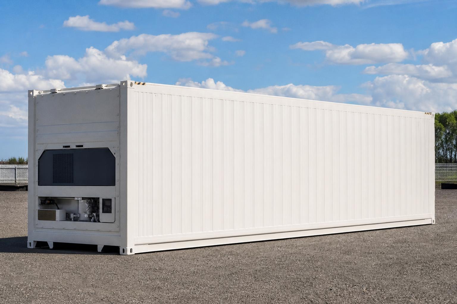40ft High Cube Reefer — Serviced Operational Unit at our depot