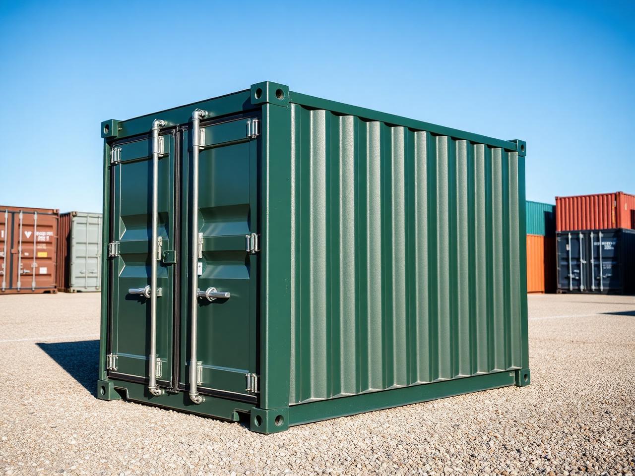 6ft Mini Store Container — One-Trip at our depot