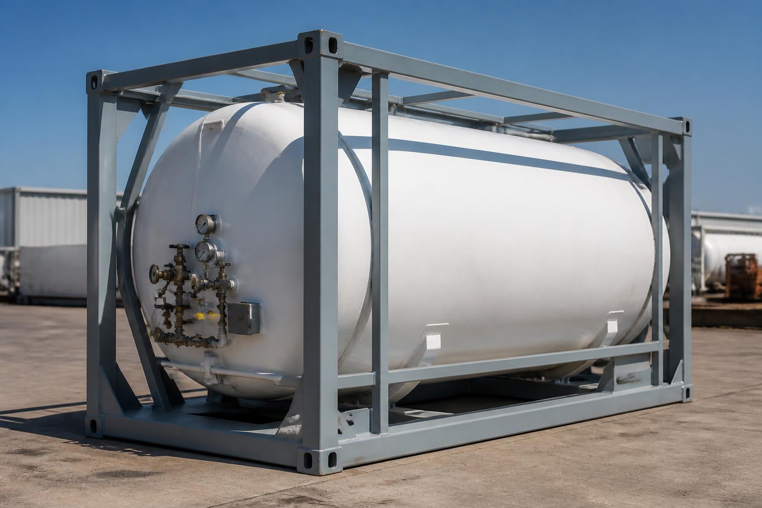Compact LPG Tank Container — 10 000 L Refurbished at our depot