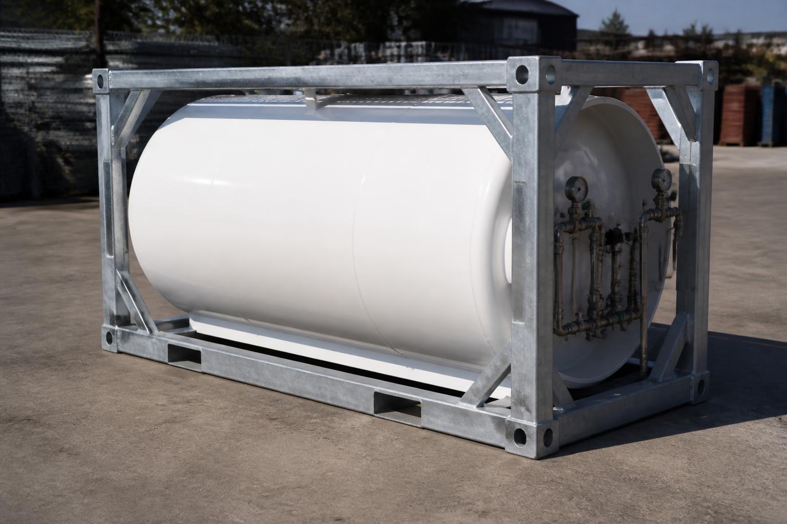 Compact LPG Tank Container — 8 000 L, In-Test at our depot