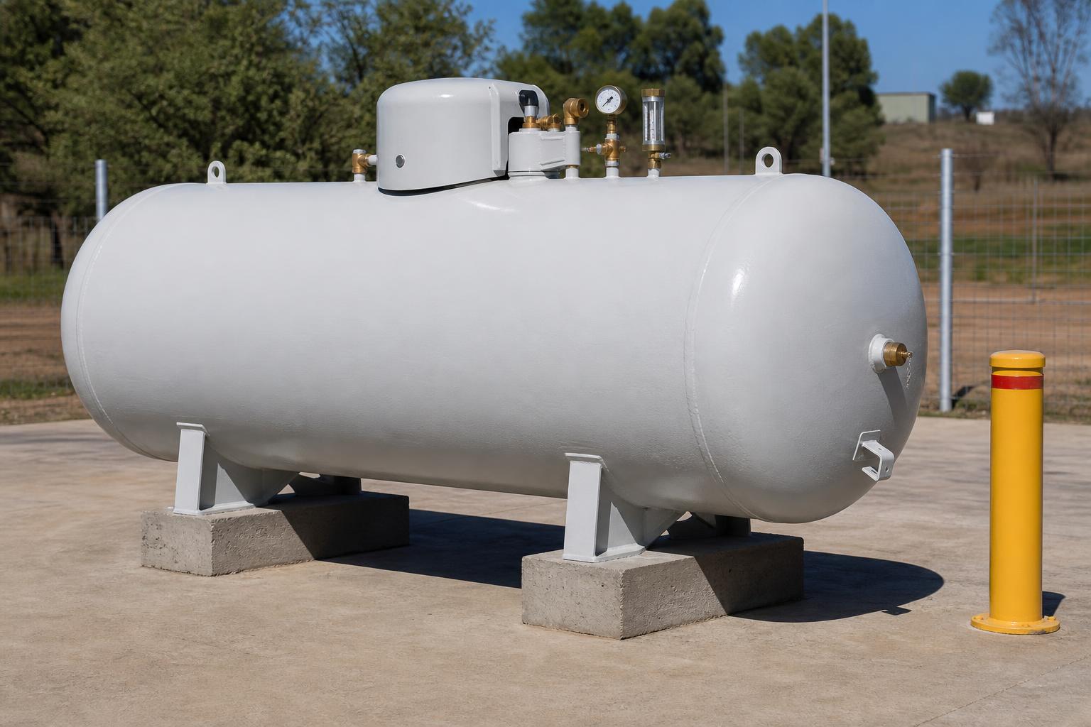LPG Bulk Storage Tank — 4 000 L Refurbished & Retested at our depot