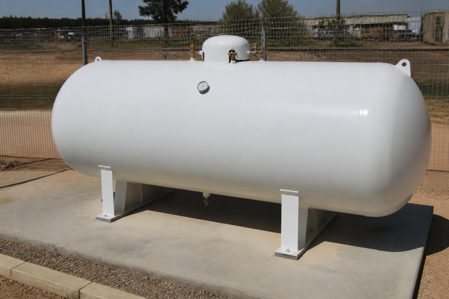 LPG Bulk Storage Tank — 6 000 L Above-Ground at our depot
