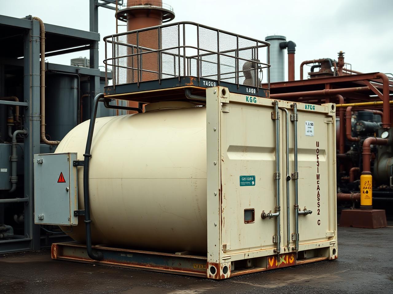 ISO T50 LPG Tank Container — 20,000 L Refurbished at our depot