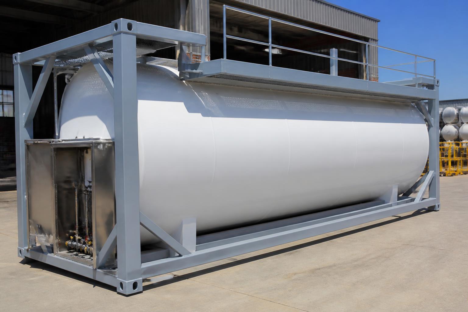 ISO T50 LPG Tank Container — 25,000 L Recertified at our depot